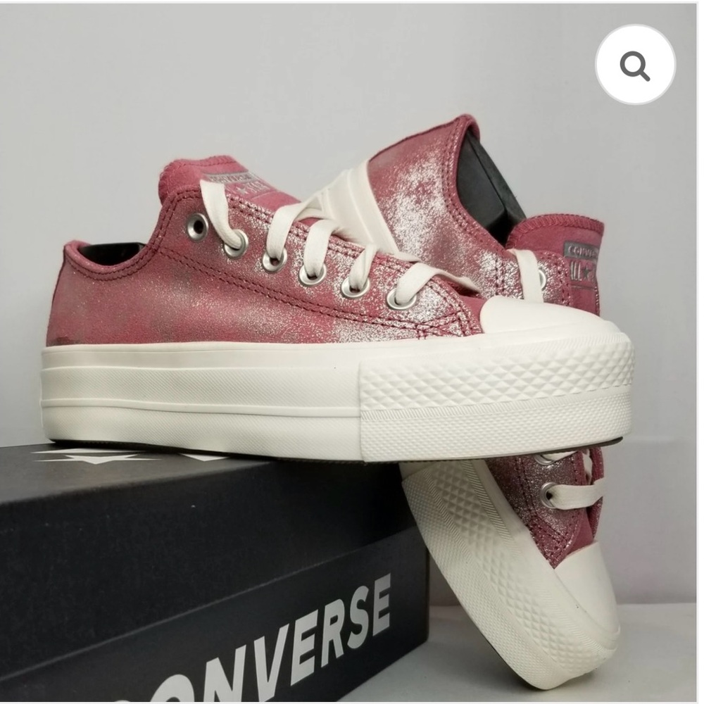 Converse Women's CTAS Lift Oxfords Size 9 Royal Flush NWT